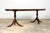 Mid-Century English Georgian Style Mahogany Double Pedestal Extendable Dining Table For Sale - Image 17 of 17