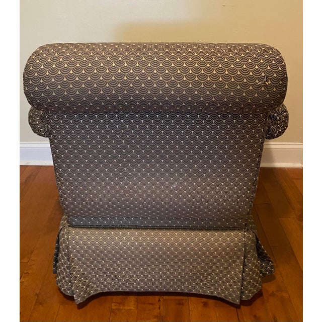 1960s Interior Crafts Inc. Rolled Armchairs Set of 2 For Sale In Philadelphia - Image 6 of 9