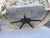 George Smith Attr. Floral Swivel 2 Armchairs and Ottoman For Sale - Image 10 of 11