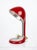 Mid-Century Red Clea Table Lamp by Christophe Mathieu for Marset, 2000s For Sale - Image 4 of 4
