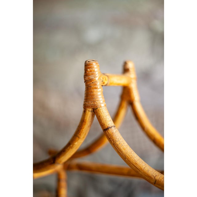 1960s Bamboo Pagoda Shelf, 1960s For Sale - Image 5 of 9