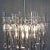 Chandelier with 36 Ice Glass Pieces from Kinkeldey For Sale - Image 9 of 18