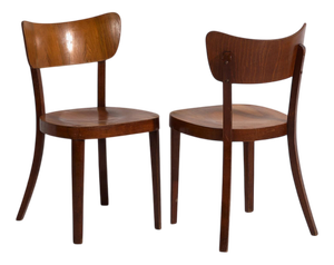 Vintage Bentwood Chairs, 1950, Set of 2