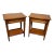 20th C French Directoire Style Cherry Side Tables Selva’s Villa Borghese Collection - a Pair For Sale