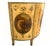 Traditional George III Painted Demilune Cabinet For Sale - Image 3 of 12