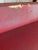 Primitive Folk Art Sculptural Wall Shelf in Red Paint For Sale - Image 13 of 18