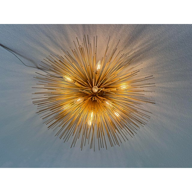 Mid-Century Modern Kelly Wearstler for Visual Comfort Strada Flush-Mount, Small For Sale - Image 3 of 12