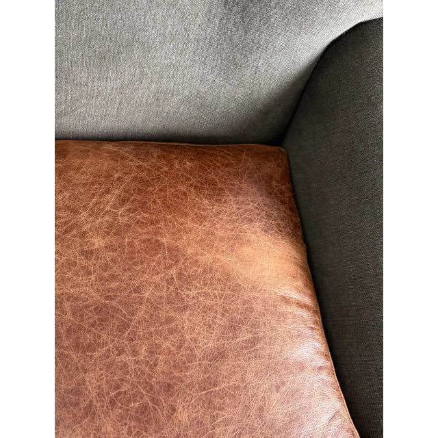 1960s Danish Modern High Back Lounge Chair For Sale - Image 11 of 11
