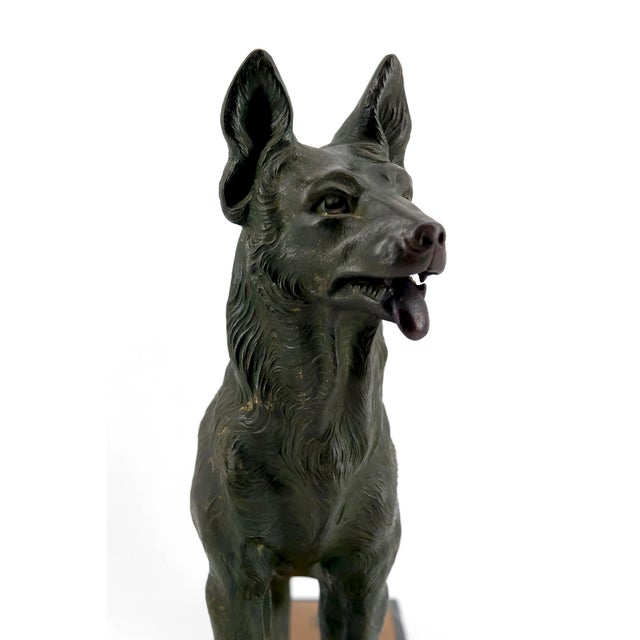 German Shepherd Trophy for the Perrier Challenge, France, 1942 For Sale - Image 9 of 18