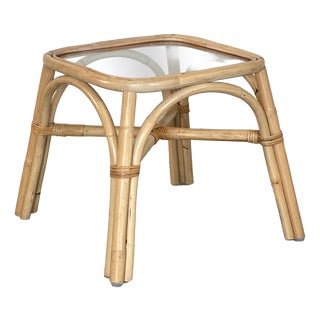 Vintage Bamboo Coffee Table, 1970s For Sale