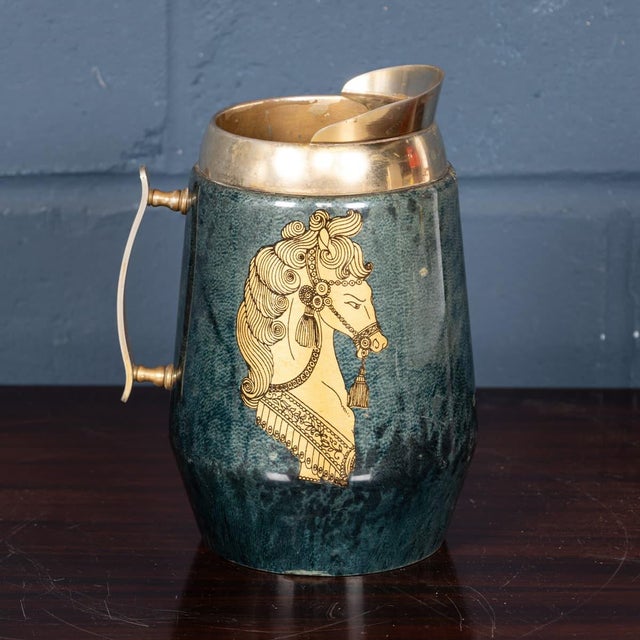 1960s Vintage Italian Carafe by Aldo Tura, 1960 For Sale - Image 5 of 13