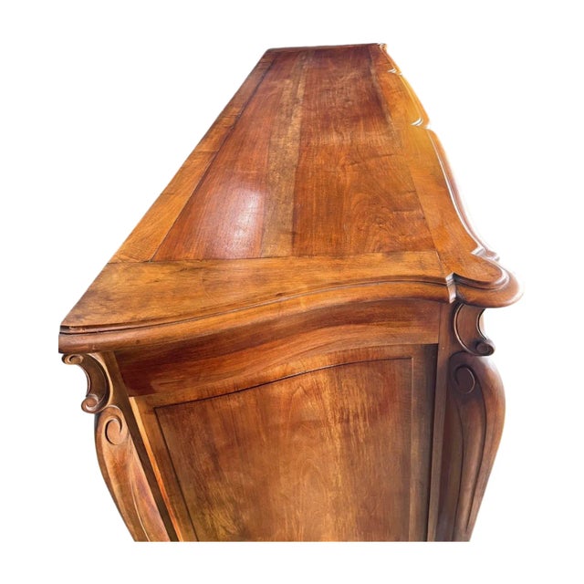 Late 19th Century 19th Century Louis XIV Walnut Sideboard For Sale - Image 5 of 11