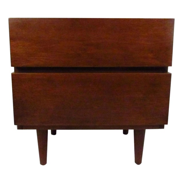1960s Single Mid-Century Nightstand by American of Martinsville For Sale