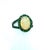 Natural Opal Tsavorite Ring 14k Gold 5.66 TCW Certified, Size 6.5 For Sale In New York - Image 6 of 10