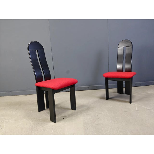 Vintage Dining Chairs, 1980s, Set of 6 For Sale - Image 12 of 14