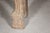 Mughal Style Whitewash Console Table with Foliage Carved Apron and Legs For Sale - Image 4 of 12