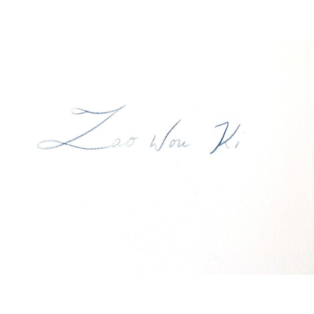 Zao Wou-ki - Moments - Original Aquatint with Hand-Signed Justification 1996 For Sale - Image 6 of 8