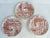 1970s 1970s French Dessert Plate Set Mid-Century Modern For Sale - Image 5 of 8