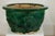 "About the Item This large Chinese planter is finished in a rich green glaze that highlights its bold relief decoration....