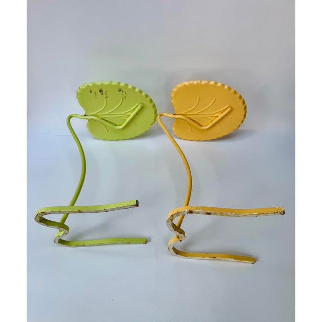 Pair of Vintage Lily Pad Nesting Tables, Attributed to John Salterini For Sale - Image 10 of 14