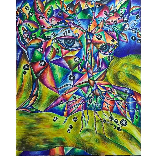 The essence of life is one of the best works of the artist Miclea Roxana. It is made on canvas, painted in acrylic and oil...