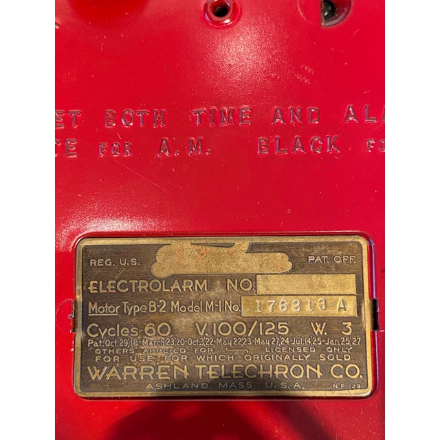 Telechron Electrolarm 1700 Ge "Skyscraper" 1920's Art Deco Alarm Clock Chairish