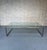 Sleek 1970's Polished Steel and Glass Coffee Table For Sale In New York - Image 6 of 12
