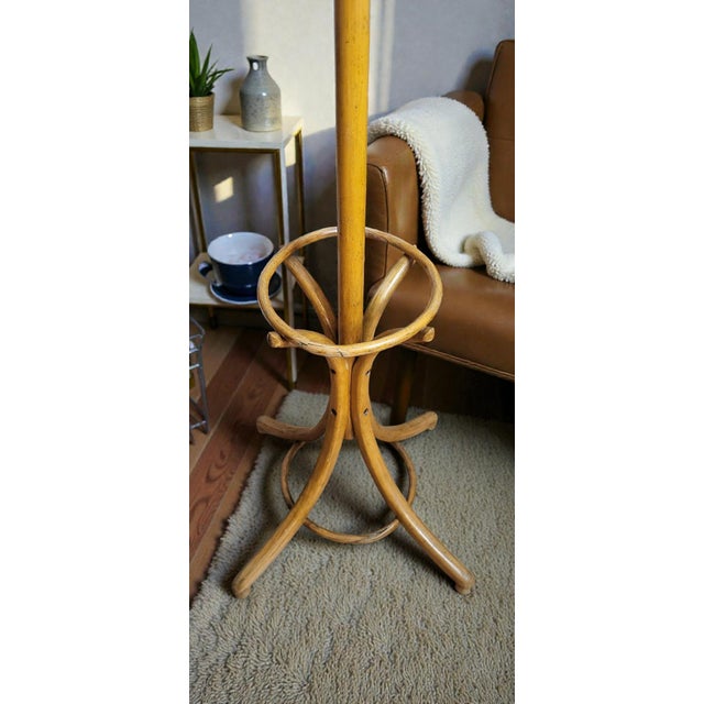 Brown Vintage Parrot Coat Rack from Baumann, 1930s For Sale - Image 8 of 9