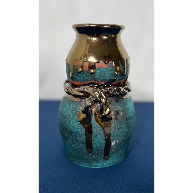 Modernist Italian Brutalist "Corda" Gourd Vessel For Sale In Houston - Image 6 of 10