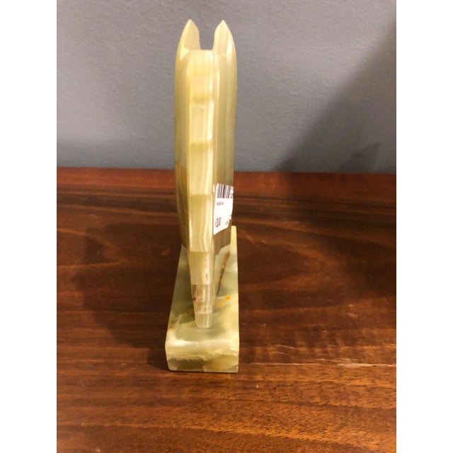 1960s Vintage Horse Head Sculpture in Carved Jade For Sale - Image 5 of 9