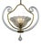 Vintage Italian Murano Chandelier by Barovier & Toso, 1930s For Sale