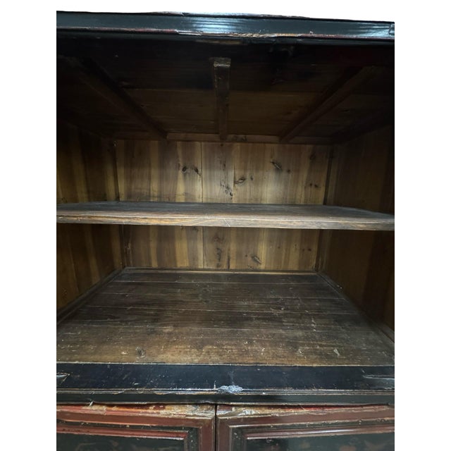 Original Vintage Chinese Cabinet For Sale - Image 10 of 10