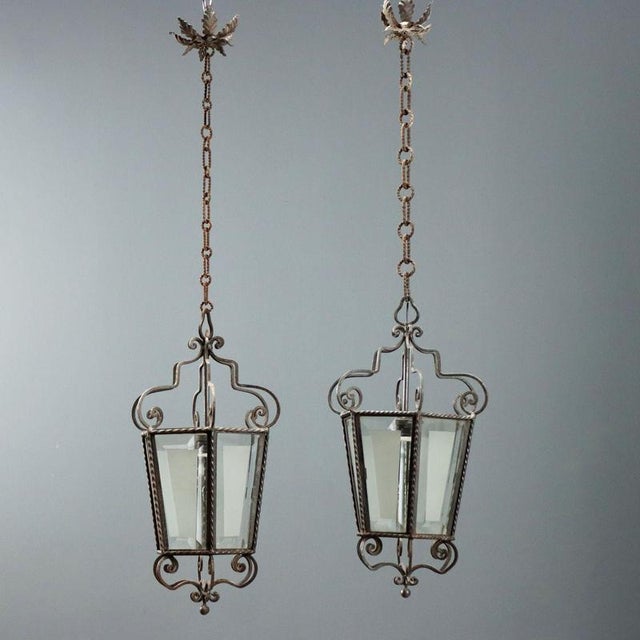 Truncated Pyramid Hexagonal Lanterns For Sale - Image 11 of 11