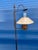 Spanish Revival 1930s Original Monterey Old Wood and Copper Floor Lamp For Sale - Image 3 of 6