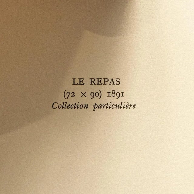 1940s 1949 After Paul Gauguin "The Meal", First Edition Offset Lithograph For Sale - Image 5 of 7