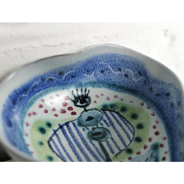 Ceramic Bowl by Jane Wahlstedt & Nils Larsson for Janikeramik, Sweden, 1950s or 1960s For Sale - Image 6 of 12