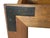 Rustic Industrial Lodge Style Wall Mirror W/Metal Brackets For Sale - Image 4 of 6