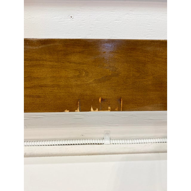 Vintage Broyhill Saga Walnut and Fruitwood Headboard King Size Chairish