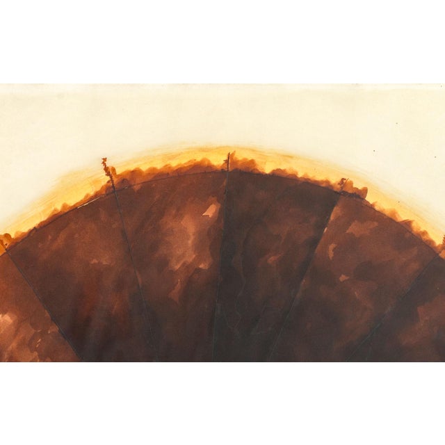 Paper Joseph Lawrence Gardella Arch Study Mixed Media For Sale - Image 7 of 11