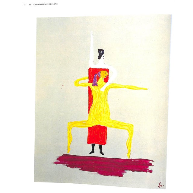 Paper "The Thyssen- Bornemisza Collection: Set and Costume Designs for Ballet and Theater" 1987 Schouvaloff, Alexander For Sale - Image 7 of 11