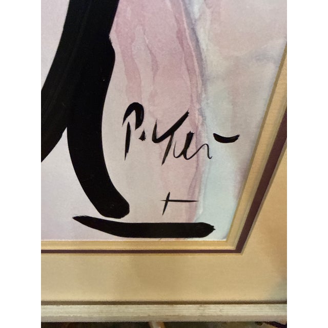 1970s 1970s Original Peter Keil Abstract Portraiture Painting For Sale - Image 5 of 7