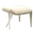 Traditional Christopher Guy Ferragamo Crossed Leg Vanity Stool For Sale - Image 3 of 8