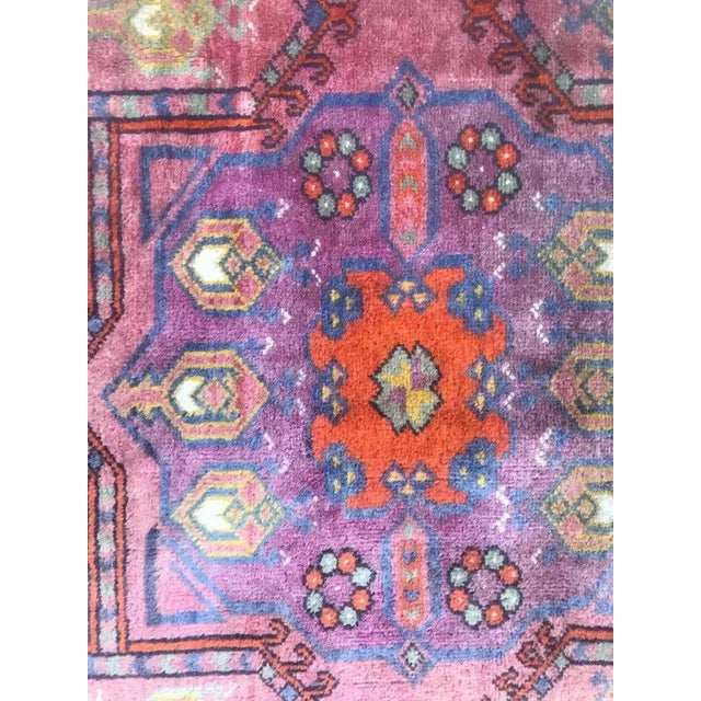 Vintage Turkmen Rug For Sale - Image 3 of 15