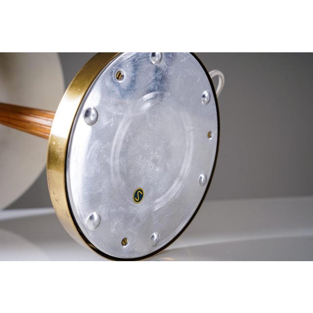 Model 15474 Table Lamp attributed to Harald Notini for Böhlmarks, Sweden, 1940s For Sale - Image 9 of 10
