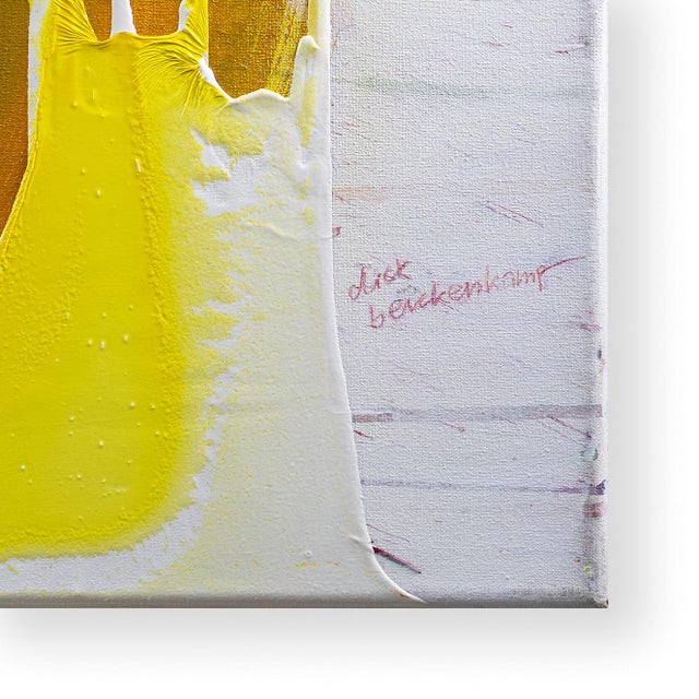 Dick Berckenkamp, Spritz IV, Acrylic on Canvas For Sale - Image 4 of 6