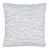 Schumacher Fauna 14" Pillow in Slate Blue For Sale