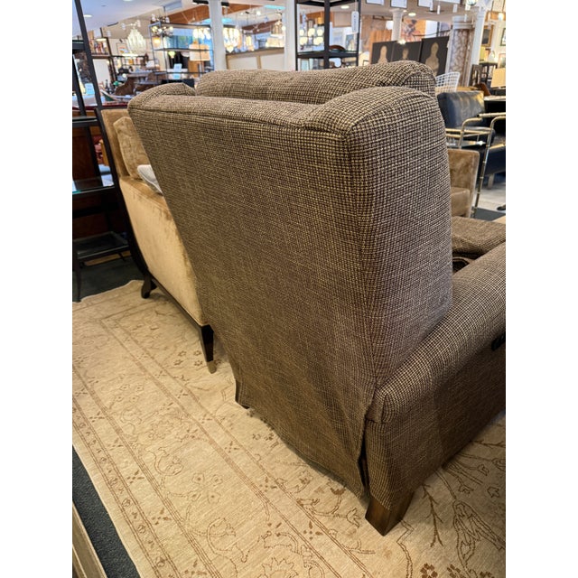 2010s Flexsteel Belle Power Rocking Recliners, Pair For Sale - Image 5 of 12