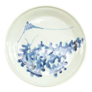 Antique Chinese Blue and White Plate