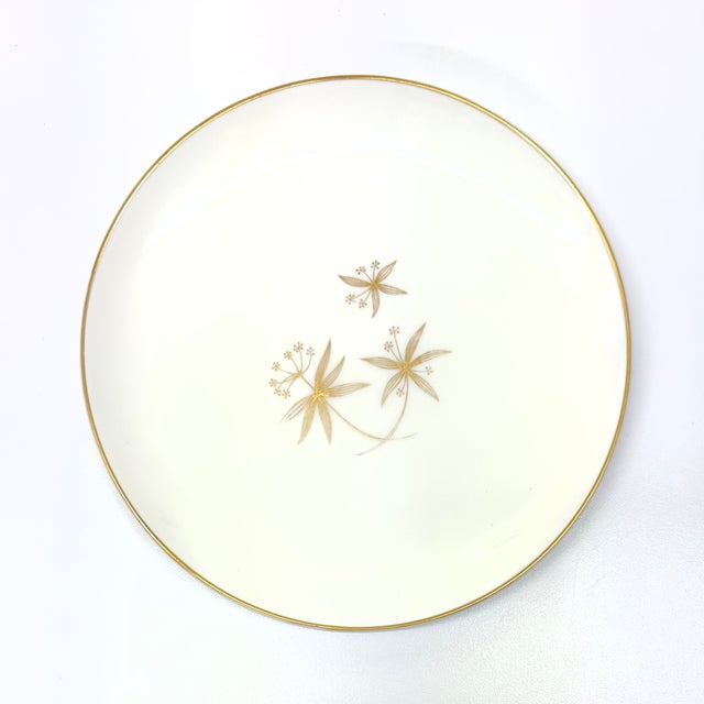 Eclectic Multi-Era Blue Pink Gold & White Side Plate Curation - Group of 18 For Sale - Image 12 of 17