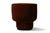 Contemporary Caos Accent Chair in Brown Velvet from Moanne For Sale - Image 3 of 4